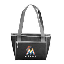 Miami Marlins Crosshatch 16 Can Cooler Tote 