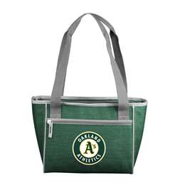 Oakland Athletics Crosshatch 16 Can Cooler Tote 