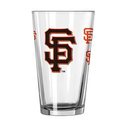 San Francisco Giants 16oz Scatter Pint Glass (2 Pack)