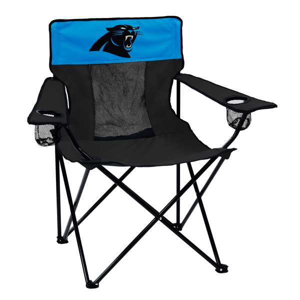 Carolina Panthers Elite Folding Chair with Carry Bag   