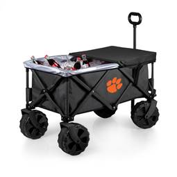 Clemson Tigers All-Terrain Collapsible Wagon Cooler