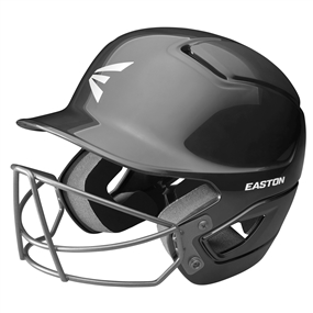 Easton Alpha Batting Helmet with Mask - Black