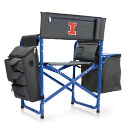 Illinois Fighting Illini Fusion Camping Chair with Cooler