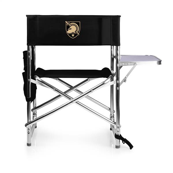 Army Black Knights Folding Sports Chair with Table