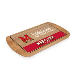 Maryland Terrapins Glass Top Serving Tray