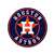 Houston Astros Laser Cut Steel Logo Statement Size-Navy Logo