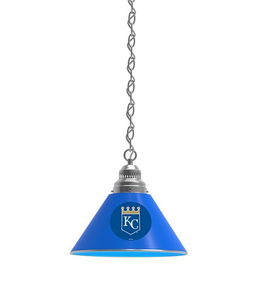 Kansas City Royals Pendant Light with Chrome FIxture