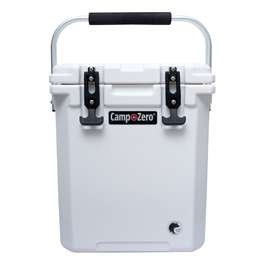 CAMP-ZERO 16.9 Quart, 16 Liter Premium Cooler | White    