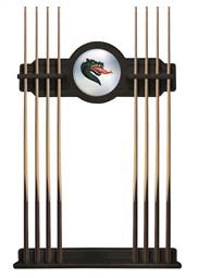 University of Alabama at Birmingham Solid Wood Cue Rack with a Black Finish