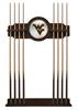 West Virginia University Solid Wood Cue Rack with a Navajo Finish