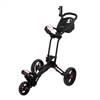 BagBoy Spartan XL Golf Club Push Cart - Black/Red  