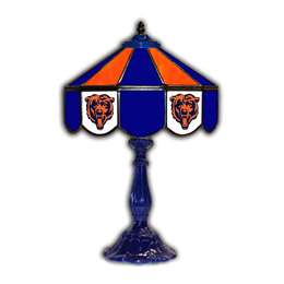 Chicago Bears  21" Glass Table Lamp   