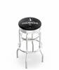 Vegas Golden Knights - 2023 Stanley Cup Champions  25" Double-Ring Swivel Counter Stool with Chrome Finish    