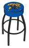  Kentucky "Wildcat"  25" Swivel Counter Stool with Black Wrinkle Finish   