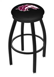  Southern Illinois 25" Swivel Counter Stool with Black Wrinkle Finish  