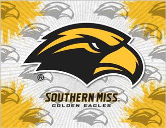 University of Southern Mississippi 24x32 Canvas Wall Art
