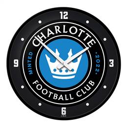 Charlotte FC: Modern Disc Wall Clock