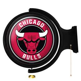 Chicago Bulls: Original Round Rotating Lighted Wall Sign