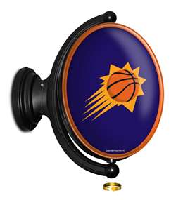 Phoenix Suns: Original Oval Rotating Lighted Wall Sign