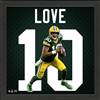 Jordan Love Green Bay Packers NFL Impact Jersey Frame  