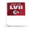 Kansas City Chiefs 2023 Super Bowl LVII Bound Car Flag