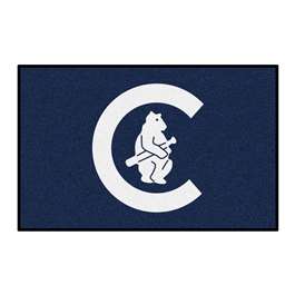 Chicago Cubs Retro 1911 Logo Starter Rug Mat - 19X30 inches  