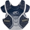 Rawlings Softball Protective Velo Chest Protector 13 inch Navy/White