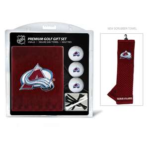 Colorado Avalanche Golf Embroidered Towel Gift Set 13620
