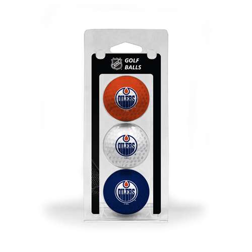 Edmonton Oilers Golf 3 Ball Pack 14005
