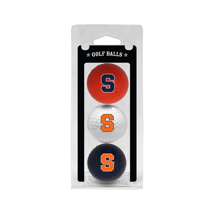 Syracuse Uninversity Orange Golf 3 Ball Pack 26105