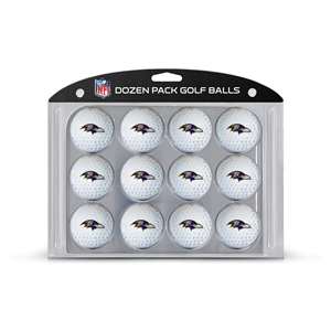 Baltimore Ravens Golf Dozen Ball Pack 30203