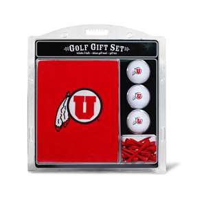 Utah Utes Golf Embroidered Towel Gift Set 80520
