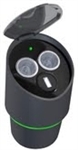 USB + 2 12V Cigarette Lighter Charger for Car-Truck-Bike Cup Holder Adapter