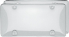 (2) Clear Acrylic License Plate Tag Bubble Shield Covers for USA Car-Truck-SUV