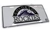 Colorado Rockies MLB Aluminum License Plate Tag