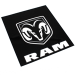 Dodge Ram Clear Vinyl Sticker Decals