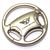 Chevrolet Corvette C5 Logo Metal Steering Wheel Shape Car Key Chain Ring Fob