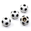 4 Soccer Ball Tire/Wheel Air Stem Valve Caps for Car-Truck-Hot Rod
