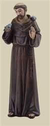 Statue - St. Francis with Birds (4")