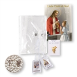 First Communion Gift Set 5-pc Girl Child of God Book
