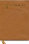 Magnificat: Tan Leather Cover
