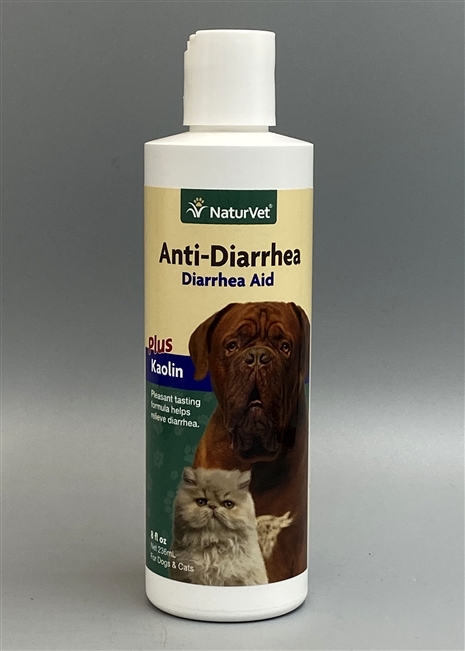 NaturVet Anti-Diarrhea Aid Plus Kaolin 8 fl oz