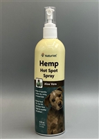 NaturVet Hemp Hot Spot Spray with Aloe Vera 12 fl oz