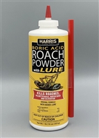 Harris Boric Acid Roach Powder with Lure 16oz