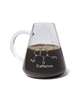 Flask Mug with Caffeine Molecule 500ml
