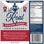 Man Meat BBQ Poultry Primer,  16oz