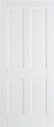 Canterbury 4P  Solid White Interior Door