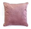velvet cushion rose pink