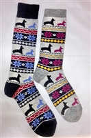 Scandinavian Style Alpaca Socks