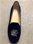 Women's Harvard Lampoon Blue Velvet Shoe